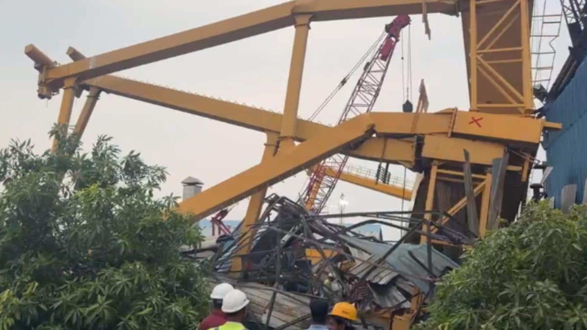 Crane Collapses At Prefab Manufacturing Unit In Telangana, 5 Workers Dead
