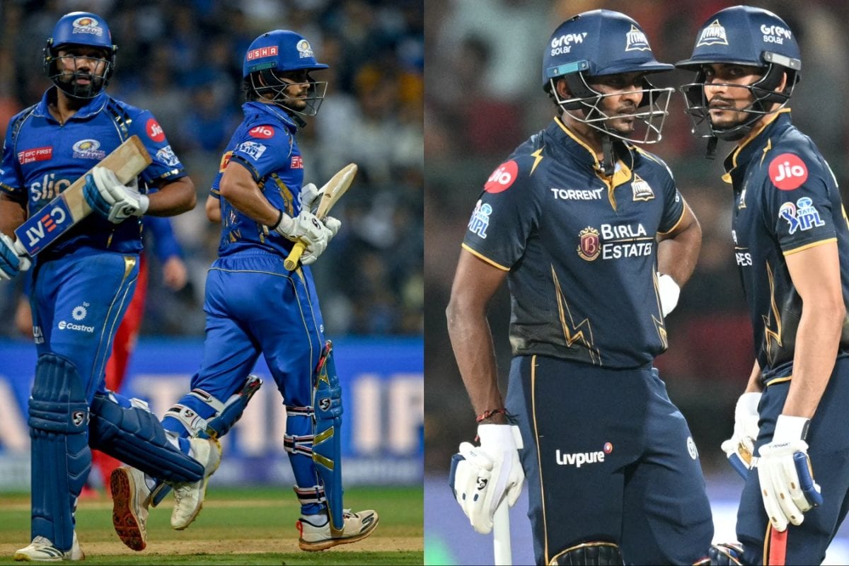 Gill And Sudharsan Break Rohit And Ishan's Record For Most 50+ Partnerships By Indian Pair In IPL