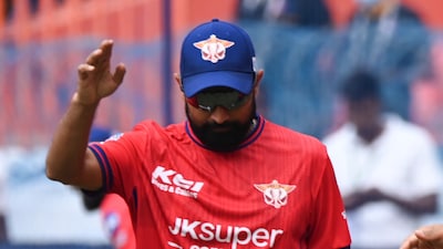 Lucknow Super Giants star bowler Mohammed Shami (PTI)