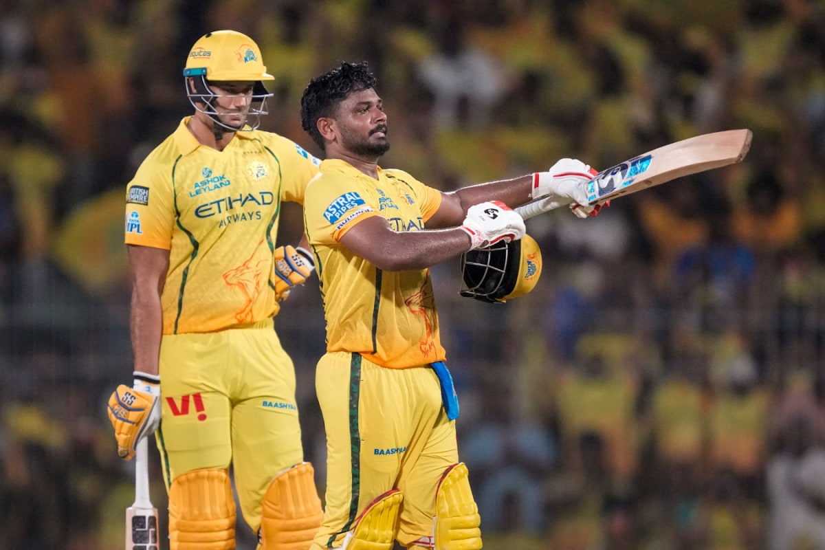 Sanju Samson Explains Celebration After First Hundred For Chennai Super Kings | Watch