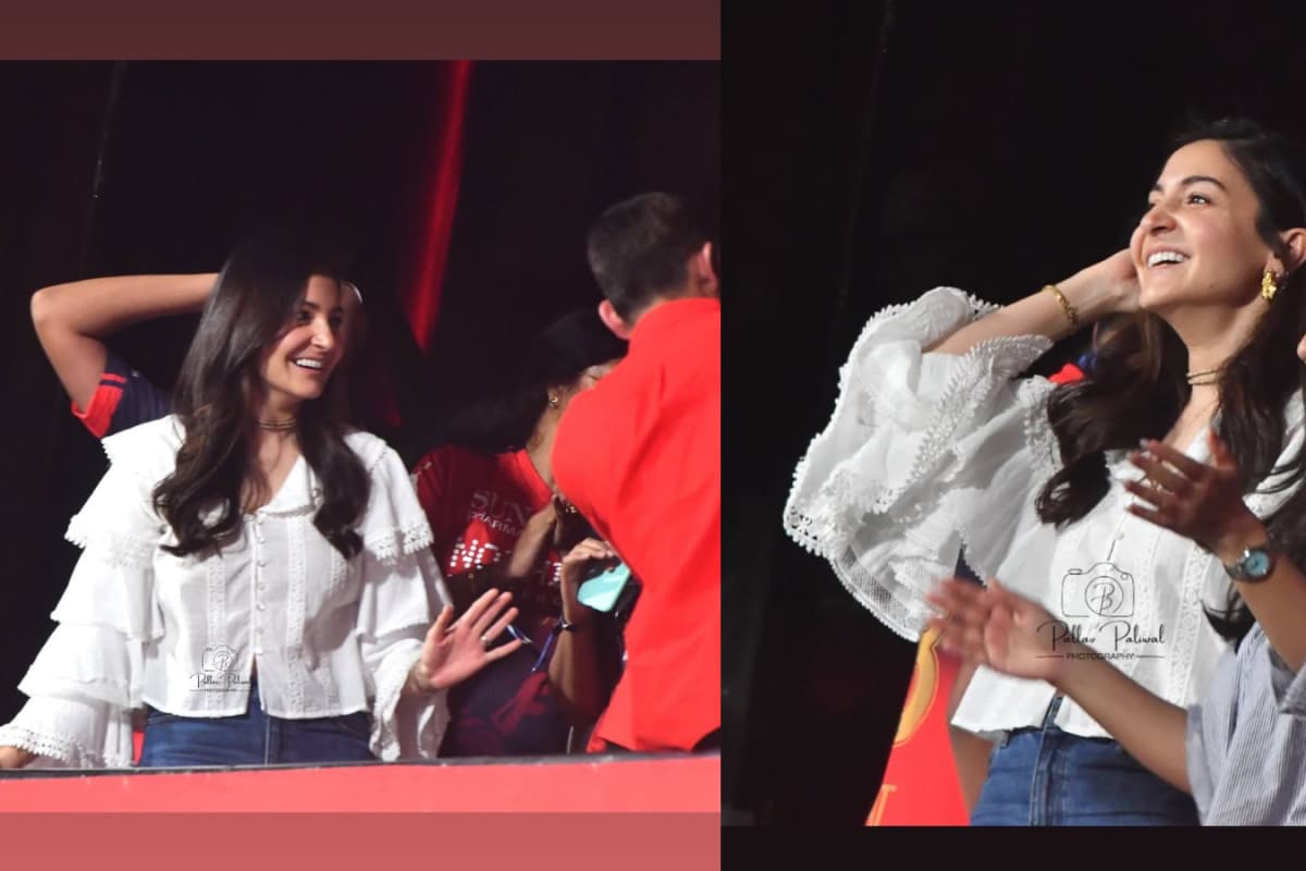 Anushka Sharma’s IPL Style: ₹17,000 Sézane Top Paired With A Cartier Watch Worth Lakhs