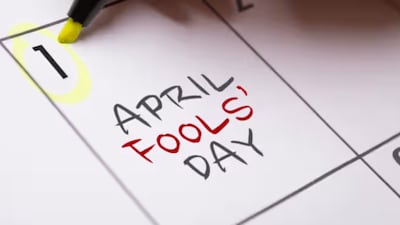 April's Fool Day is observed on April 1