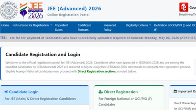 JEE Advanced 2026 Registration Begins: Check Eligibility Criteria, Exam ...
