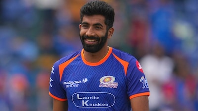 Jasprit Bumrah becomes 4th cricketer to play 150 matches for Mumbai Indians. (Picture Credit: AP)