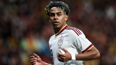 Lamine Yamal hit back at the xenophobic abuse hurled by sections of fans during the Spain v Egypt friendly (Credit: X)