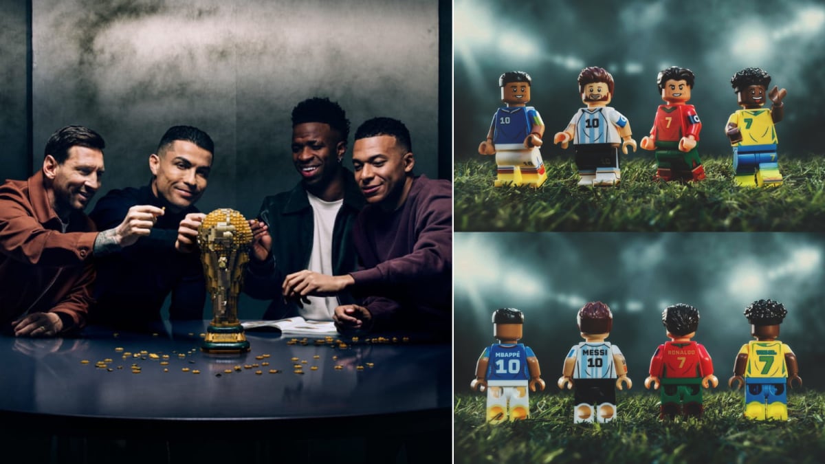 Lionel Messi, Cristiano Ronaldo, Kylian Mbappe And Vinicius Jr's LEGO Avatars Unveiled: Video Viral