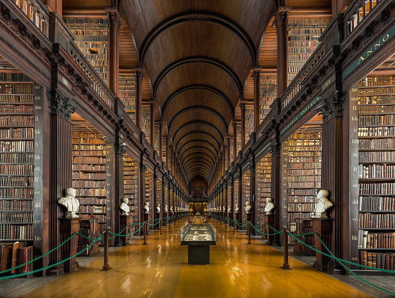 Trinity College Library, Dublin, Ireland