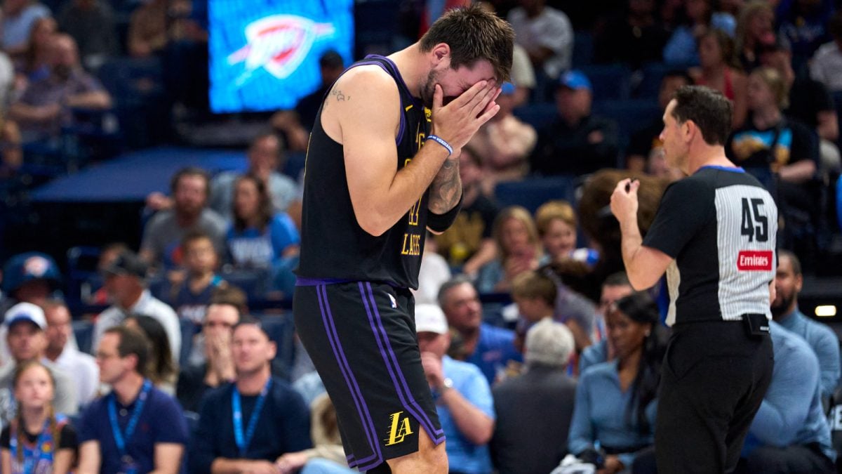 Lakers In Purgatory: Luka Doncic Ruled Out With Injury, 'Uncertain' For Playoffs - Report