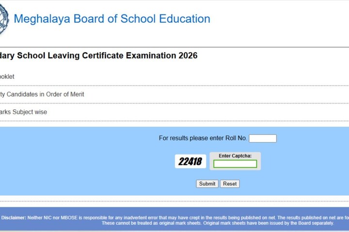 MBOSE SSLC Results 2026 (OUT) Live: Official Announcement and Direct Access to Meghalaya Board Class 10 Result