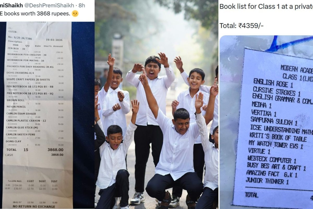 ‘Rs 9,000 For Class 2 Books’: Video Highlights Rising Cost of School Materials; Internet Demands Action
