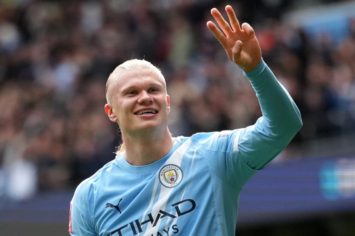 Haaland Hat-Trick Sinks Liverpool As Man City March On Into FA Cup Semis With 4-0 Win