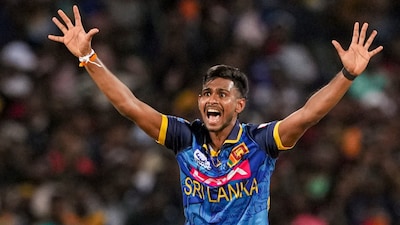 Matheesha Pathirana is recovering from a calf strain. (PTI Photo)