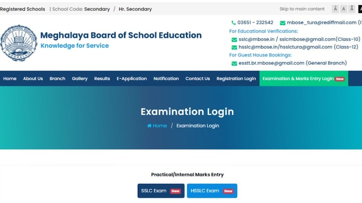 Meghalaya Board MBOSE SSLC Result 2026 Declared: Wangaal Lama Tops Exam, Pass Rate at 86.84%