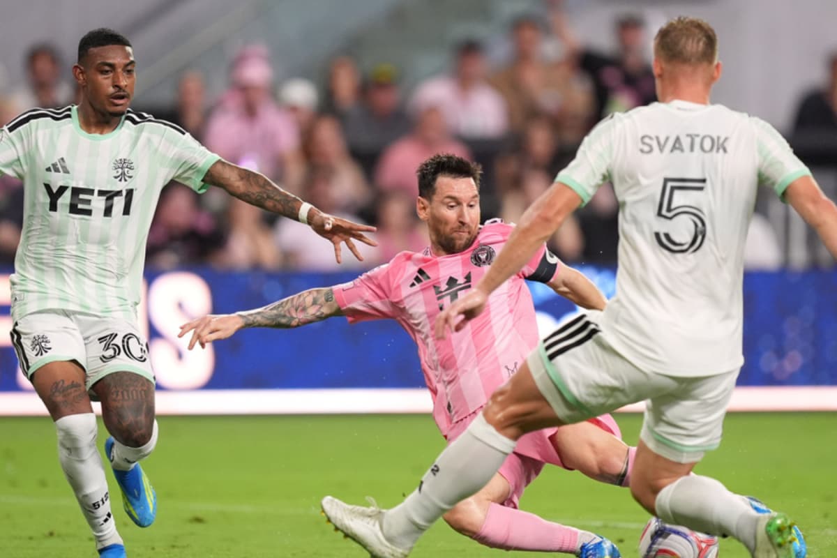 Lionel Messi Scores First Goal In Inter Miami's New Stadium But Draw Austin In MLS