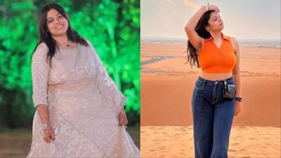 Riddhi Agarwal talked about her weight loss journey on Instagram.