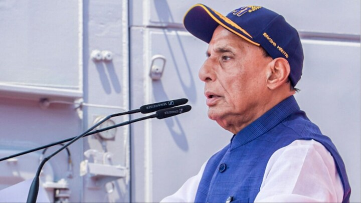 Rajnath Singh and Khawaja Asif in heated diplomatic exchange