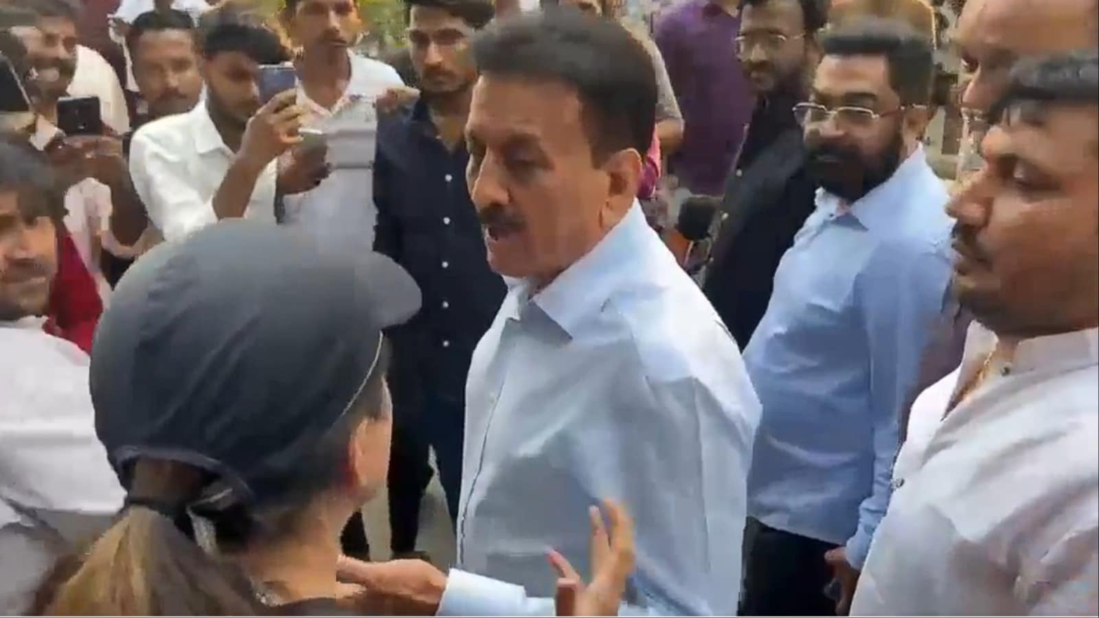 'Was This The First Rally In Public?': Girish Mahajan Reacts To Confrontation With Woman In Worli