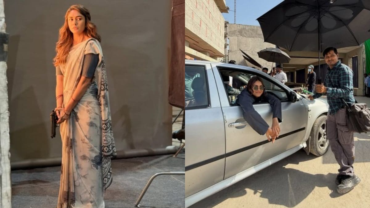 Mrunal Thakur’s Heartfelt Thanks and BTS Peek as Dacoit’s Trailer Takes Over Social Media