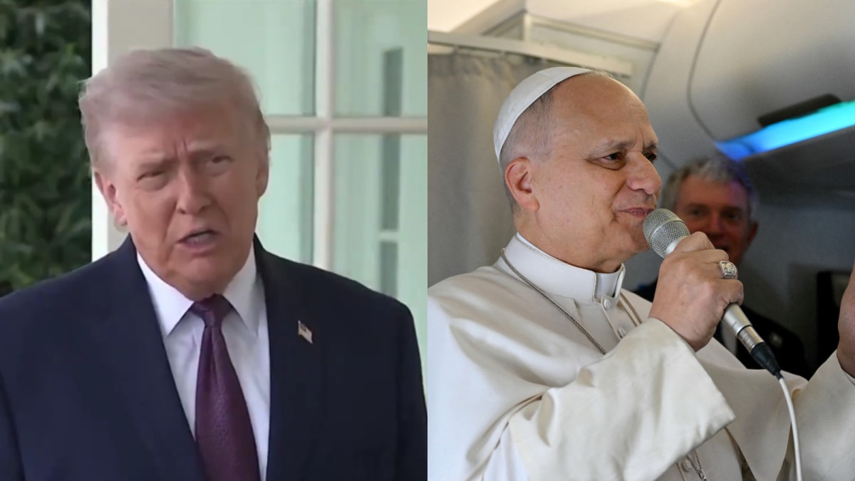 ‘He's Wrong’: Trump Refuses To Apologise To Pope Leo, Says ‘He Is Very Weak On Crime’
