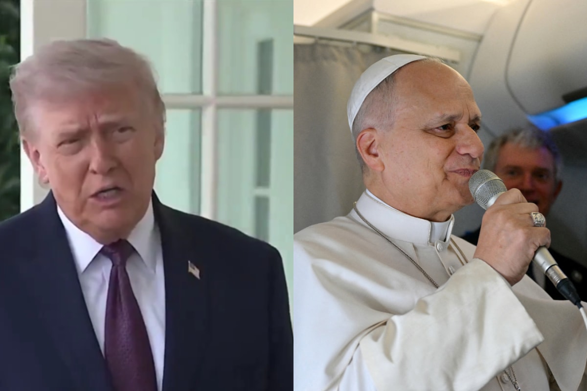 ‘He's Wrong’: Trump Refuses To Apologise To Pope Leo, Says ‘He Is Very Weak On Crime’
