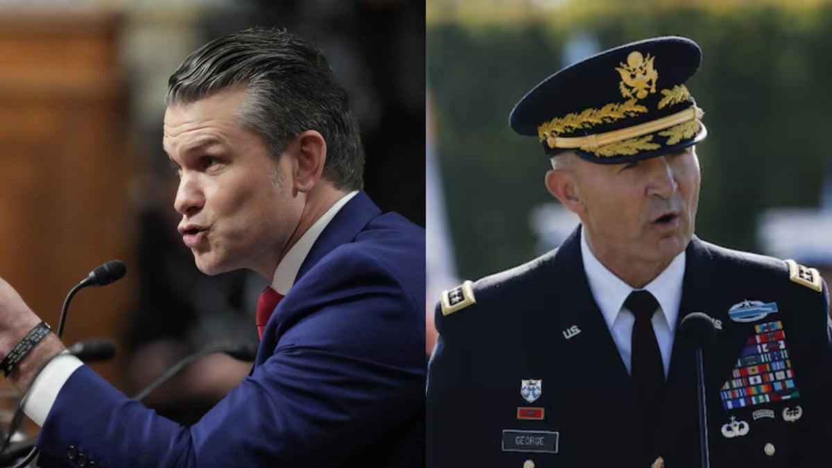 Pete Hegseth Asks US Army Chief Of Staff To Step Down Amid Iran War
