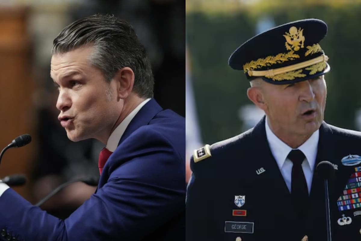 Pete Hegseth Asks US Army Chief Of Staff To Step Down Amid Iran War