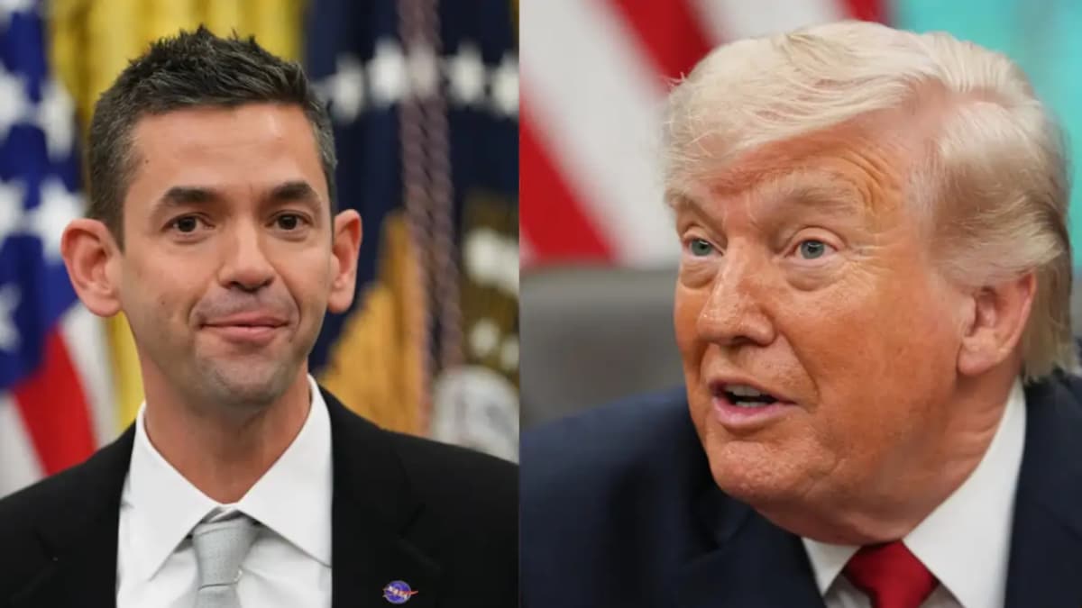 Trump Mocks NASA Chief's 'Beautiful' Ears In Odd Oval Office Moment: 'He's Got Super Hearing'