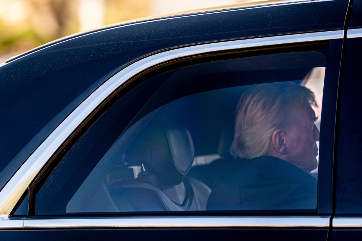 In A First For US President, Trump Attends Supreme Court Hearing On Birthright Citizenship