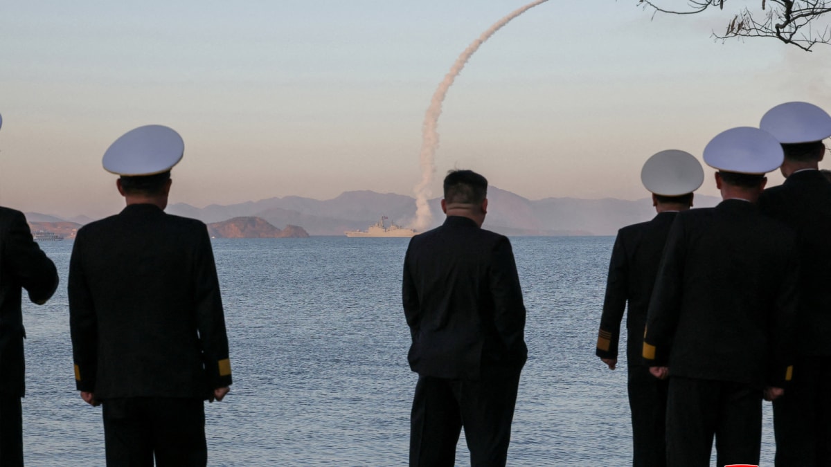 North Korea Tests Cruise, Anti-Ship Missiles From Naval Destroyer