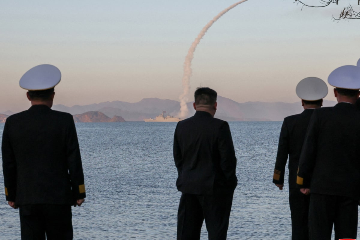 North Korea Tests Cruise, Anti-Ship Missiles From Naval Destroyer