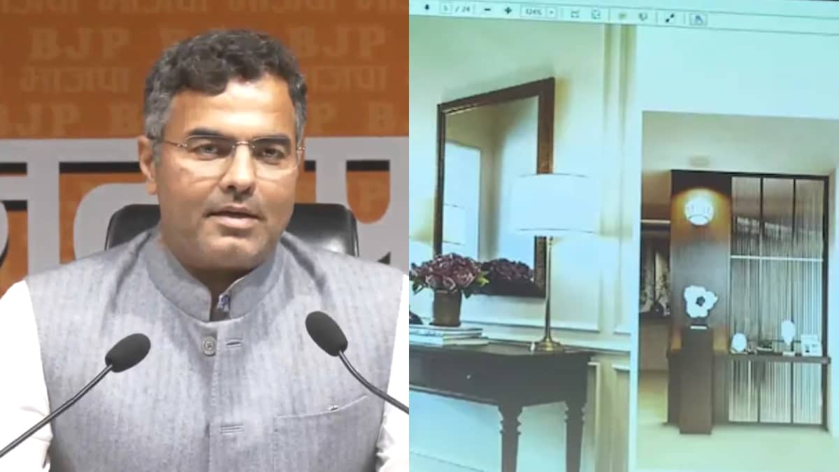 'Rahman Dakait Of Delhi': BJP Reveals Kejriwal’s 'Sheesh Mahal 2', AAP Reacts