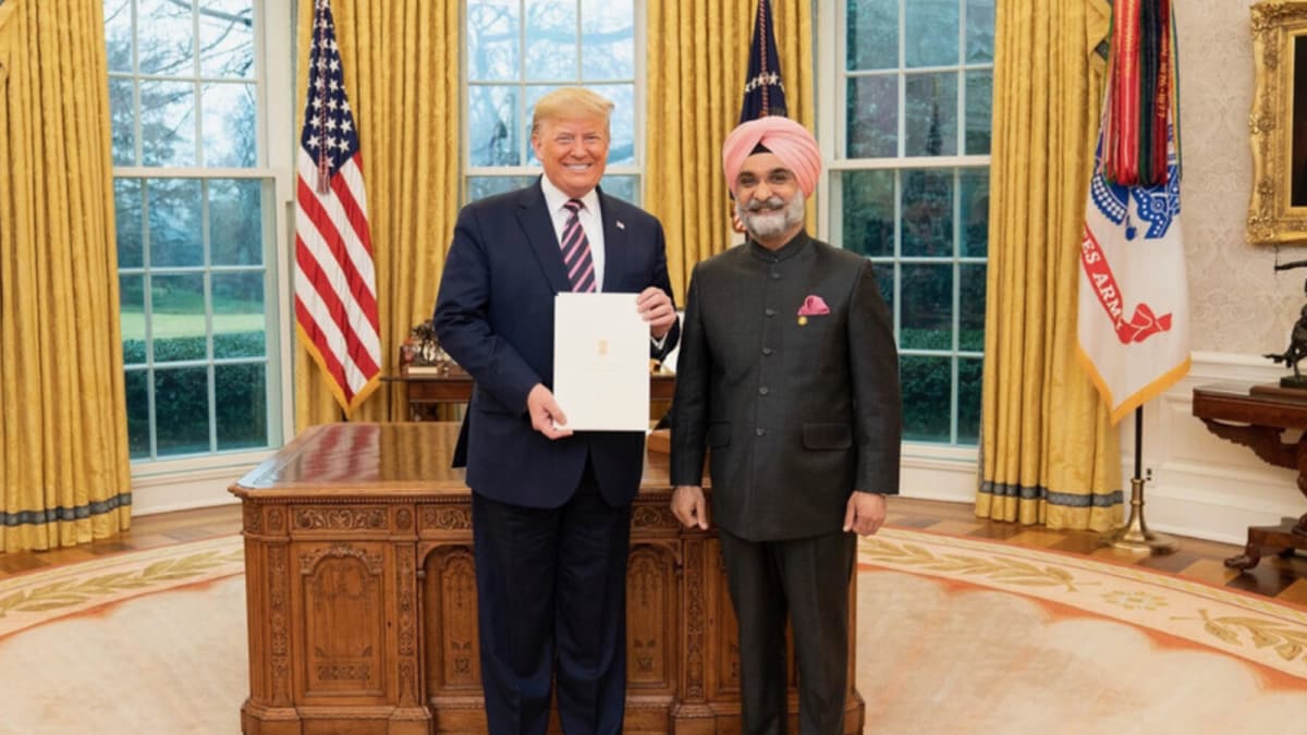 Trump Congratulates Ex-Envoy Taranjit Sandhu On Becoming Delhi LG, Praises Role In Boosting India-US Ties