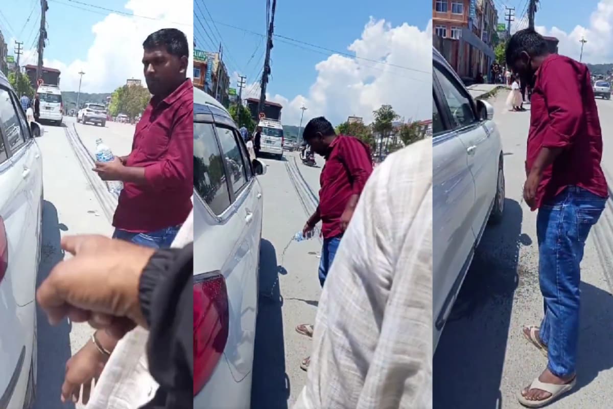 ‘This Isn’t India’: Man In Nepal Confronts Indian Tourists Over Spitting Gutka | Video