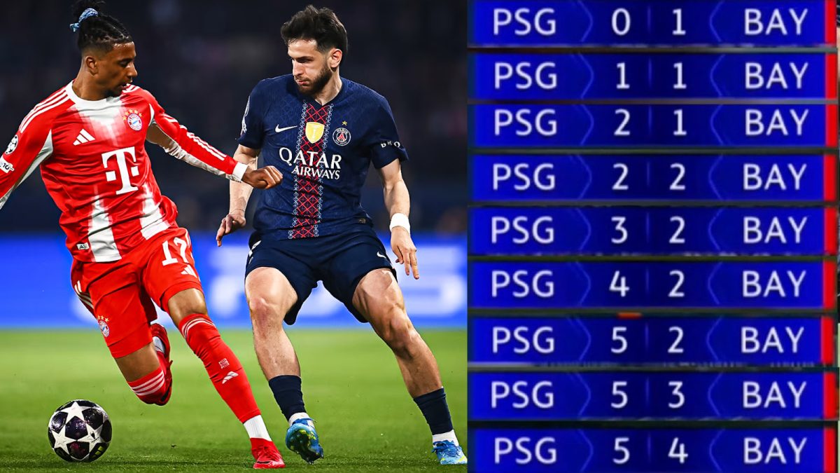 NINE-Goal Thriller? PSG Edge Bayern Munich In Historic UCL Semi-Final -- A Classic For The Ages