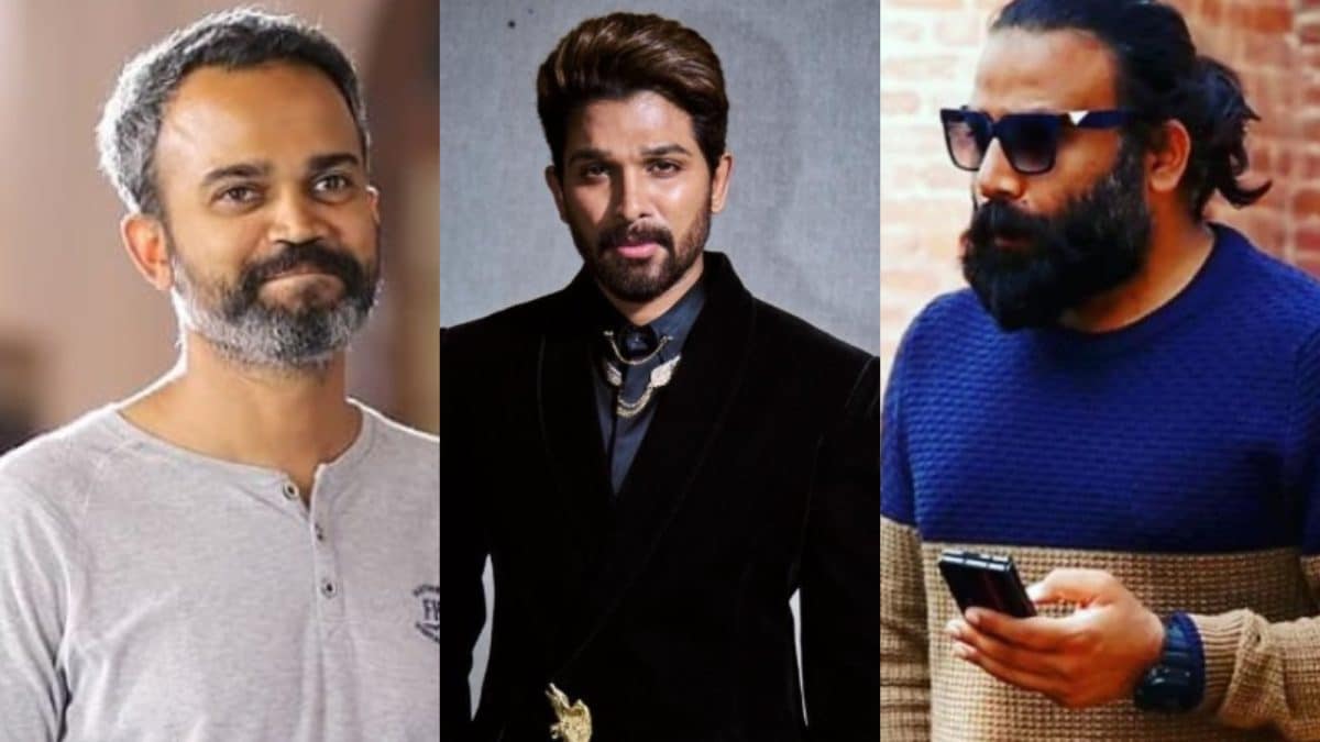 Allu Arjun with director Prashanth Neel during a recent discussion