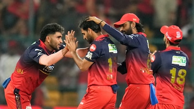 RCB went to the top of the IPL 2026 table with the huge win over CSK.(AP)