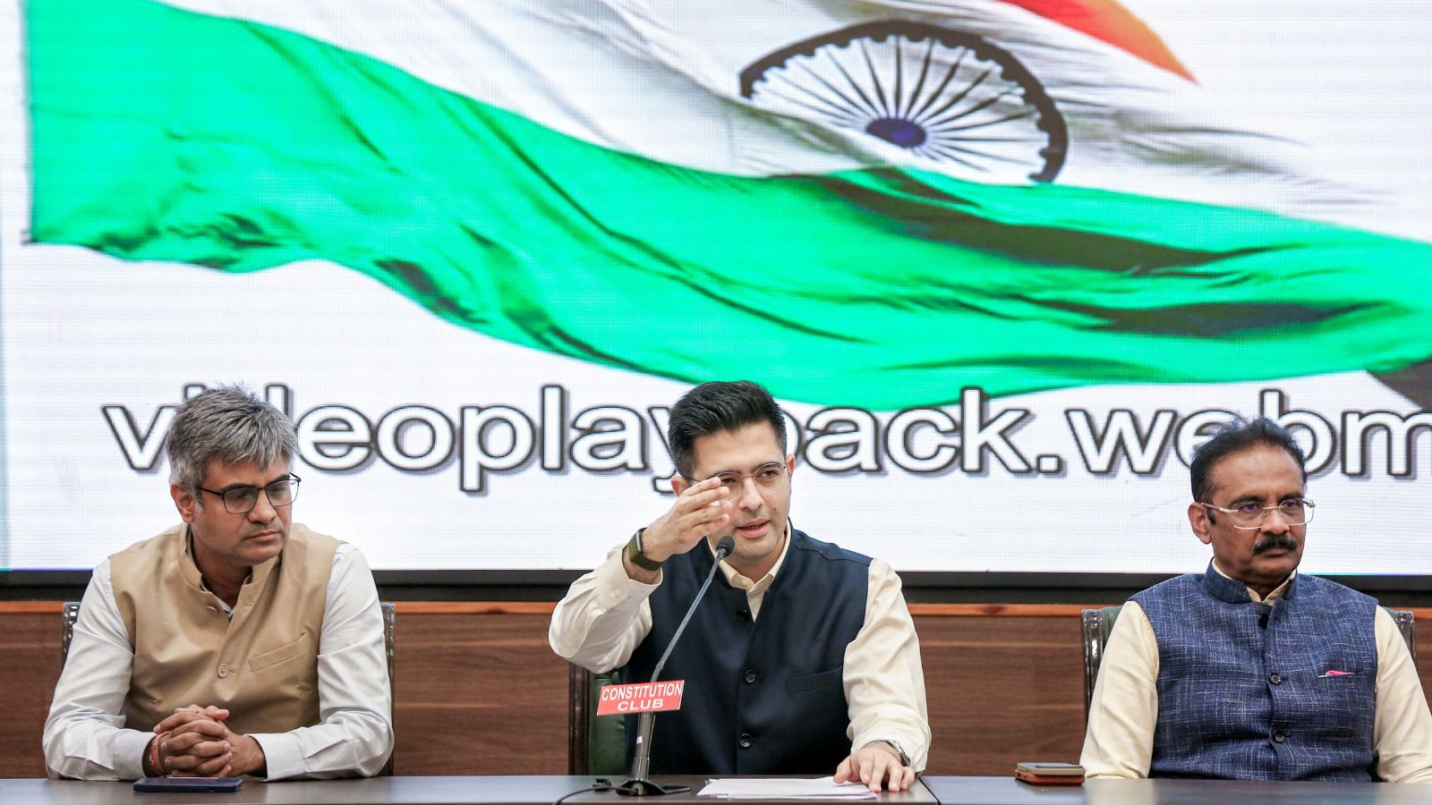  Raghav Chadha began his political career in 2012 at the age of 24.