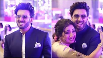 Ranveer Singh and Shreya Ghoshal's interaction at NMACC event goes viral