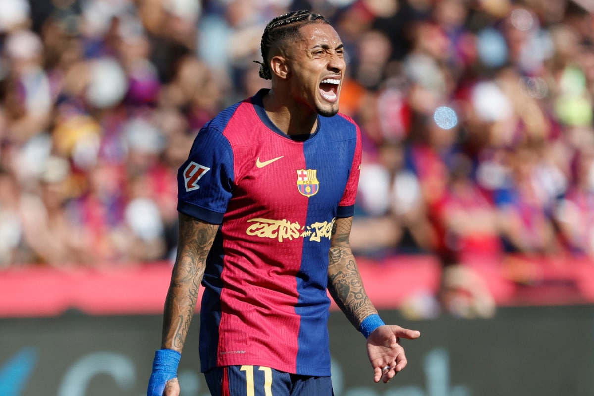 Raphinha Cries 'Robbery', Blasts Referees As Barcelona Stumble Against Atleti In UCL