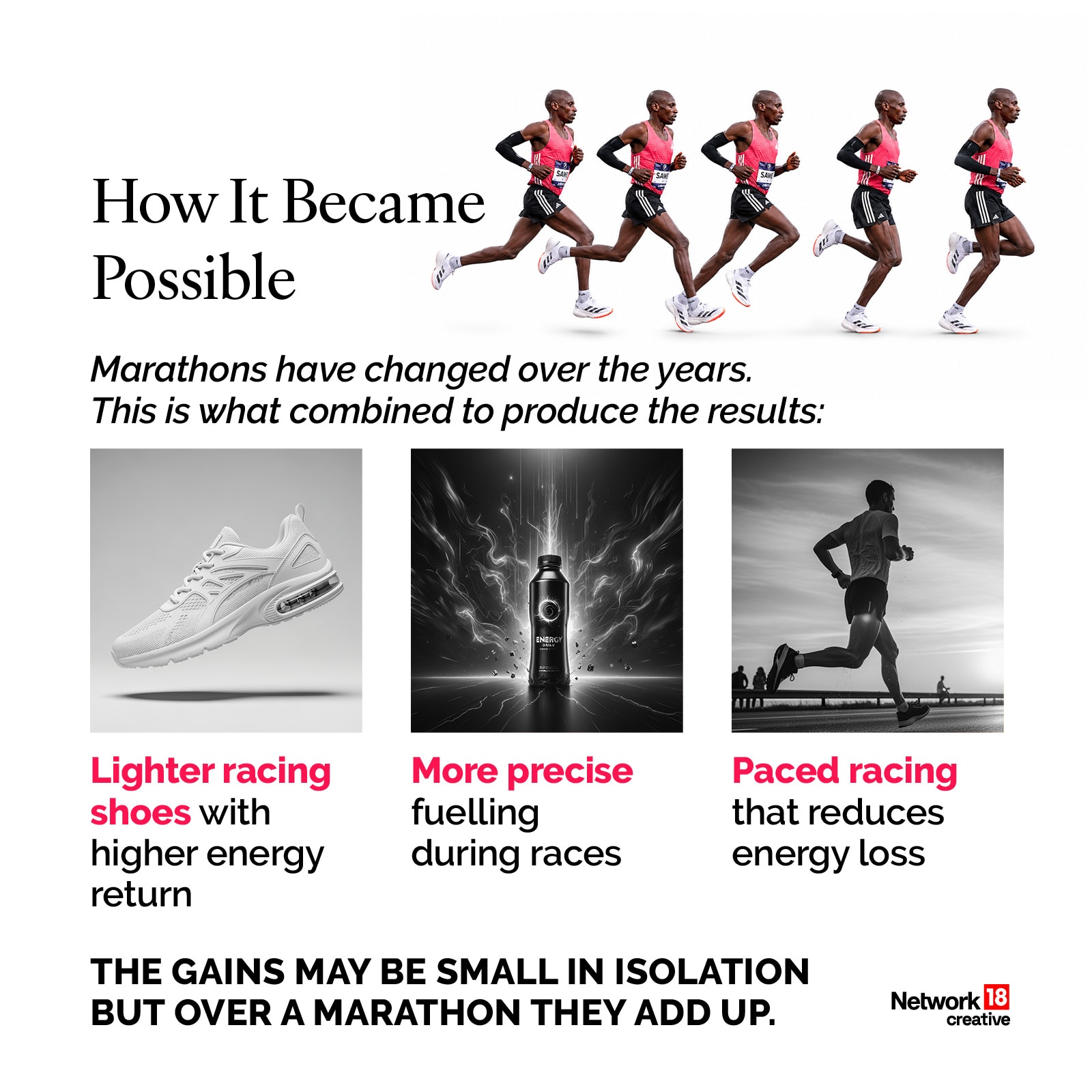 But, how was it possible for a human to achieve what Sawe did?