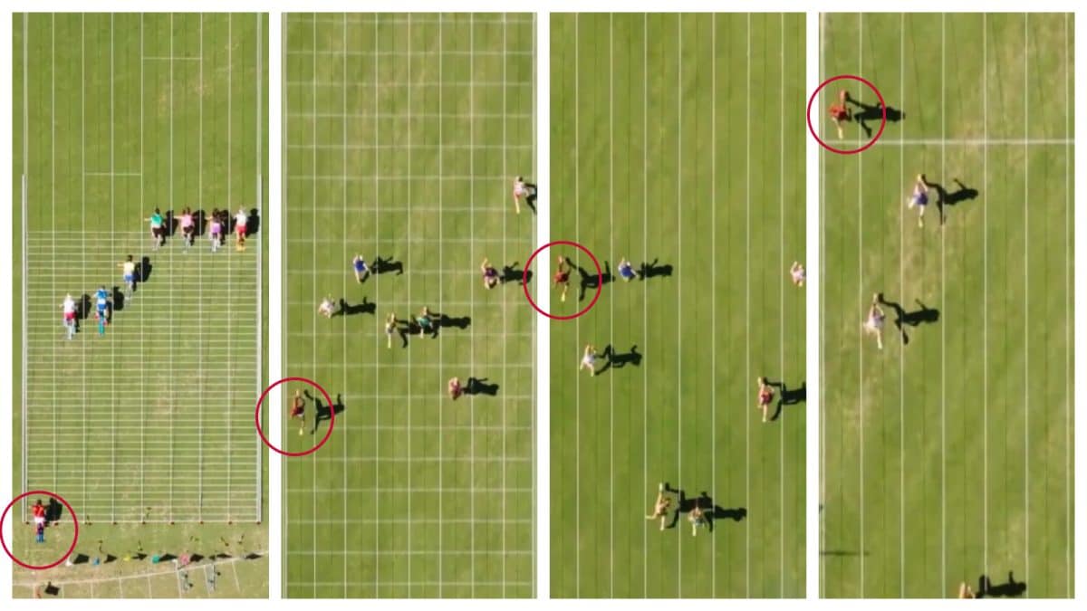 Playing Tag At Full Speed: Sha'Carri Richardson's Unreal Pace Dazzles Stawell Gift | WATCH