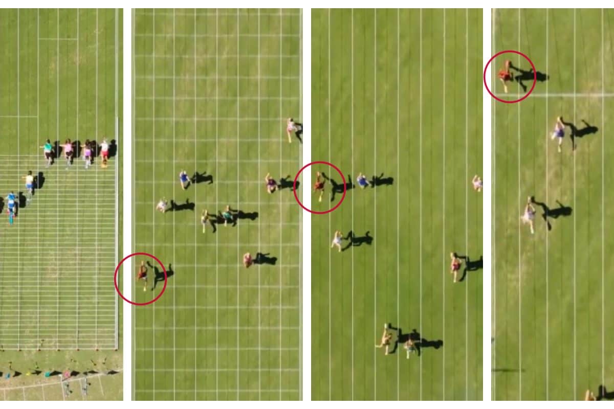 Playing Tag At Full Speed: Sha'Carri Richardson's Unreal Pace Dazzles Stawell Gift | WATCH