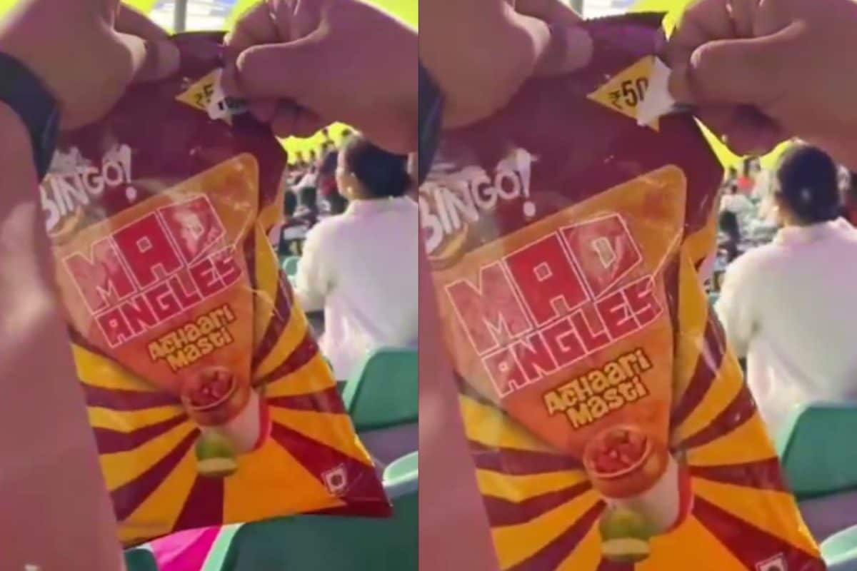 Overpriced Snack At IPL? Man Peels Sticker To Reveal Real Cost In Viral Video