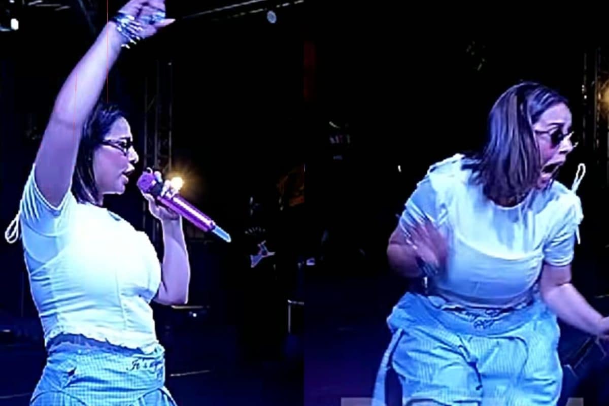 Sunanda Sharma Left Shocked As Fan Storms Stage In Ghaziabad, Singer Walks Off Mid-Show