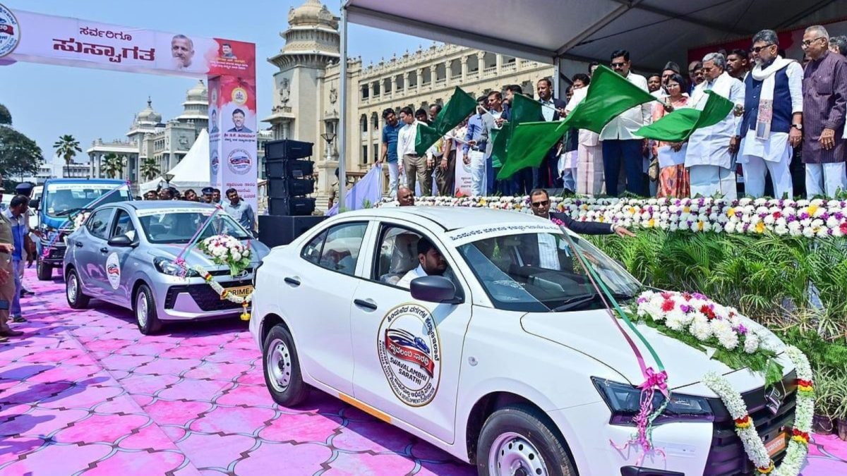 Vehicles Returned After Photo-Op: Row Erupts Over Karnataka’s Swavalambi Sarathi Scheme
