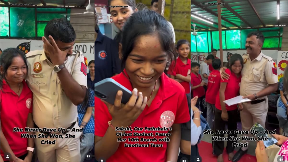 Delhi Girl’s Emotional Call To Mother After Passing Class 10 Exam Moves Internet: ‘When She Won, She Cried’ | Video