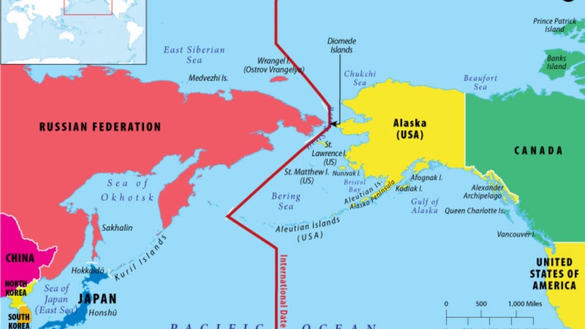 You Can See Russia From America Here But It’s Almost A Day Ahead