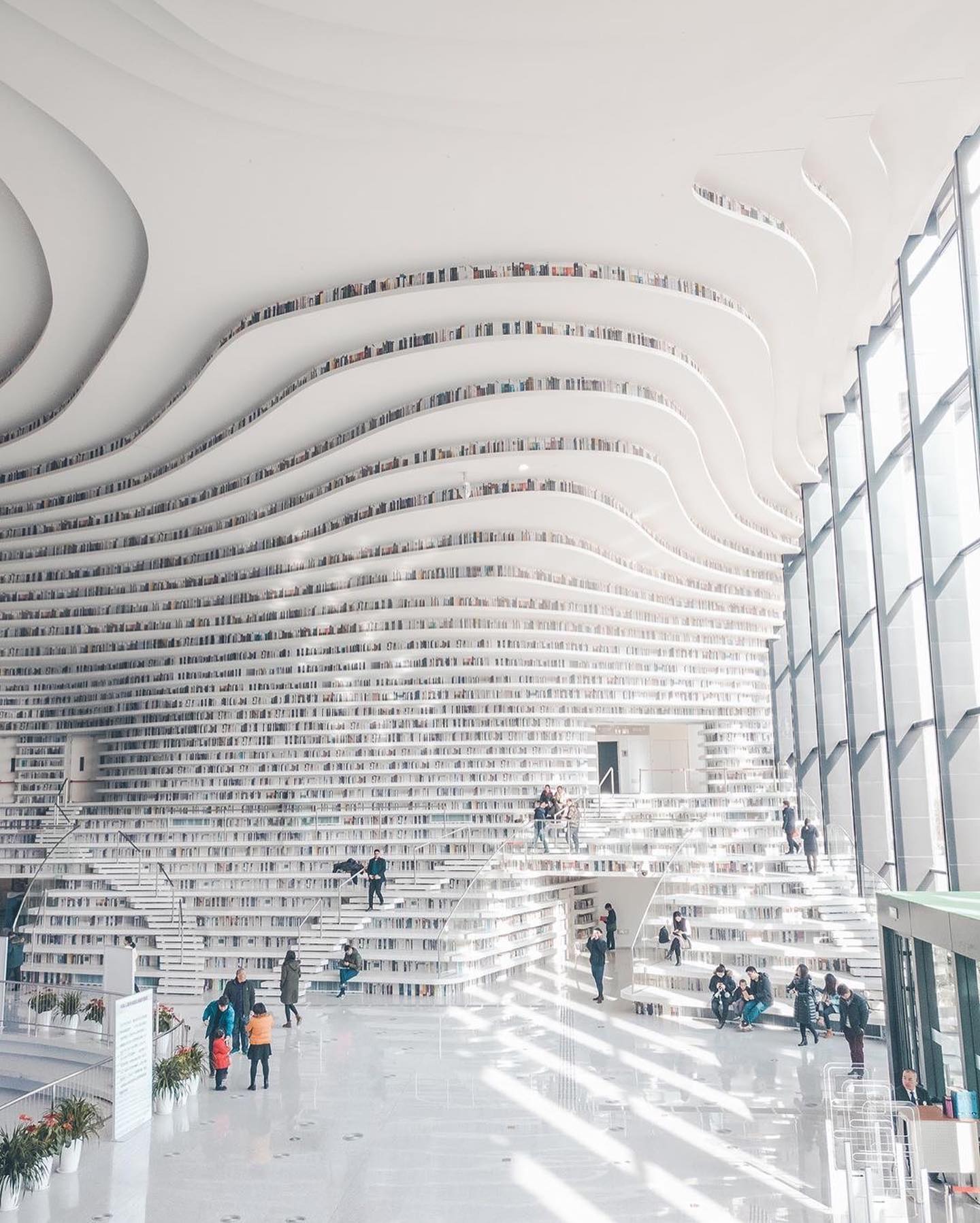Tianjin Binhai Library, Tianjin, China