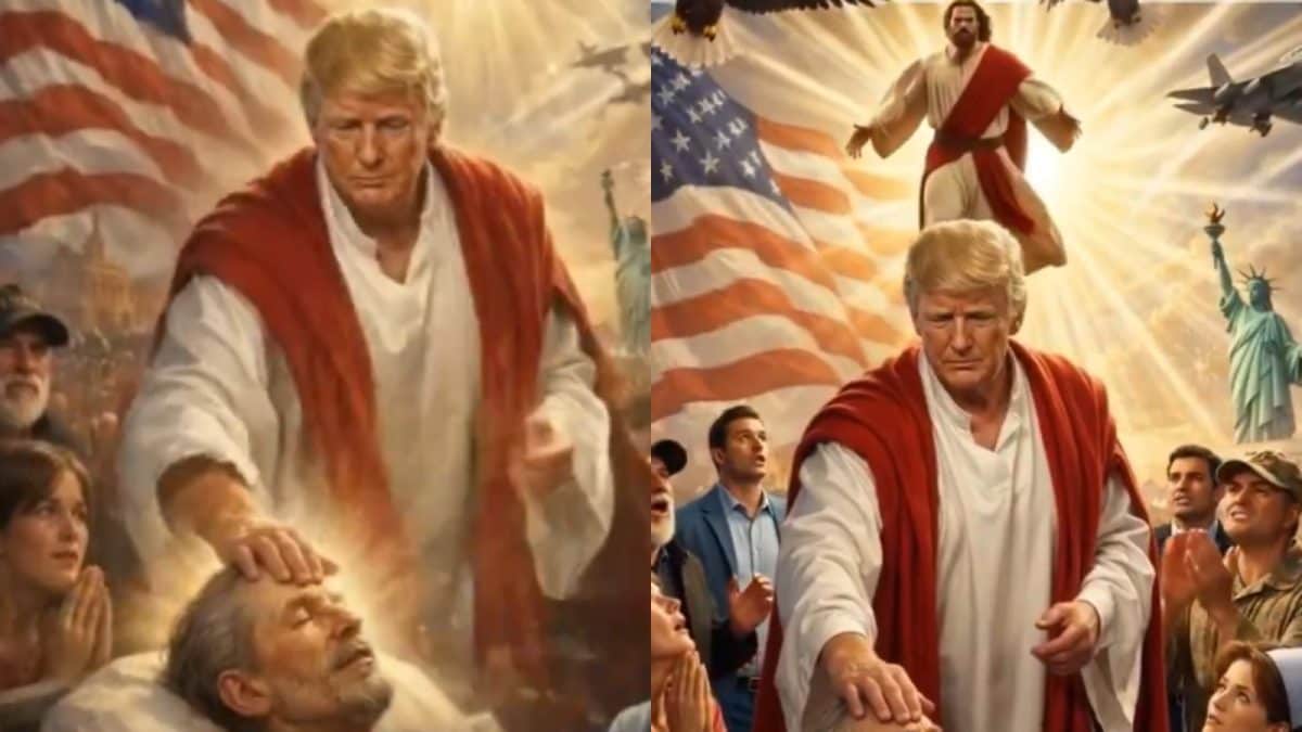 Iran Embassy Adds A 'Jesus Climax' To Trump's Deleted Truth Social Post, Video Goes Viral