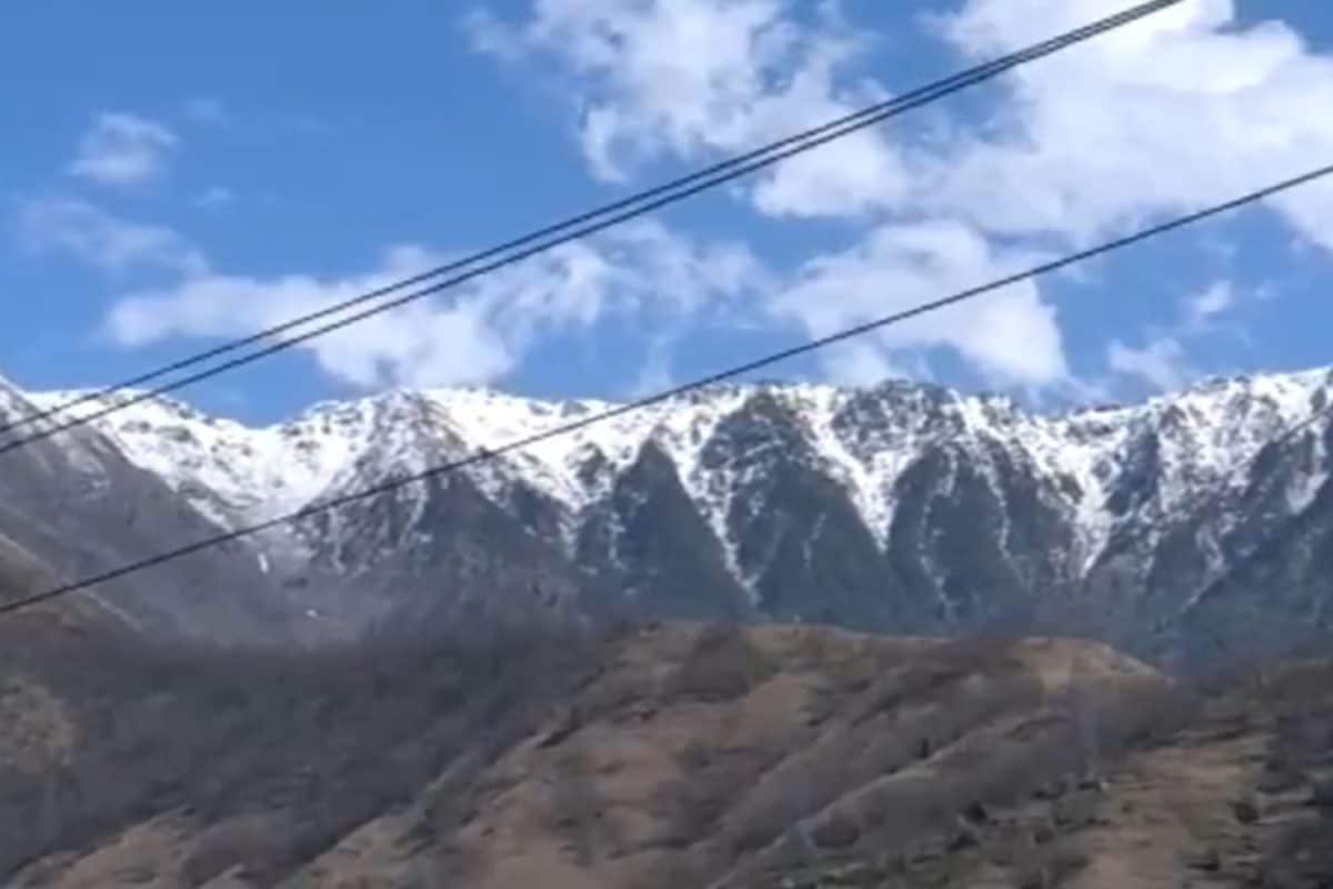 Fresh Snowfall Covers Himachal, J&K Border Areas After Two Days Of Rain